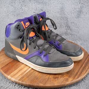 Nike Trainer Court Tranxition Purple Gray Orange PHX Suns Mens 12 Sneakers Shoes